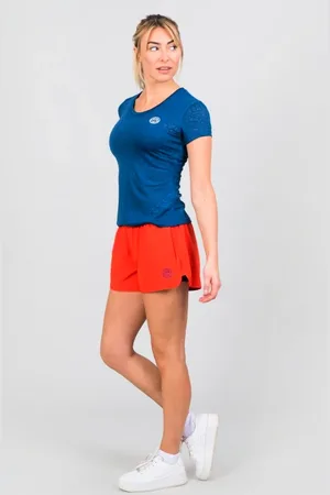 Bidi Badu Dámské tričko Anni Burnout Tech Tee Dark Blue M