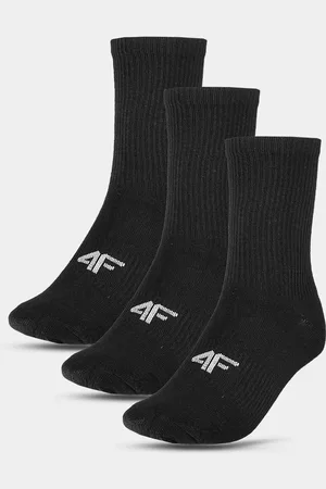 4F Dětské ponožky (3pack) - černé