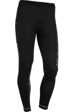 Endurance Pánské legíny Run Elite X1 Windblock Tights Black