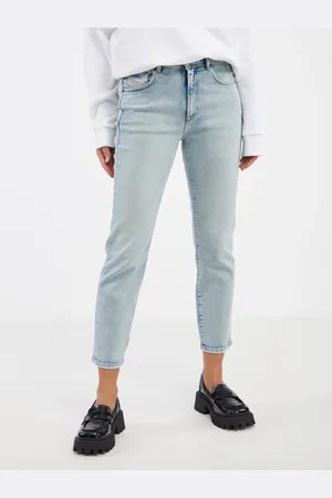 Diesel Světle modré dámské skinny fit džíny - Dámské