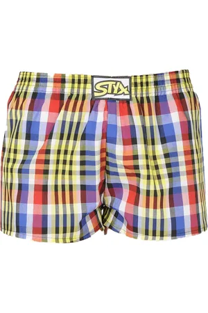 STYX Dětské trenky klasická guma vícebarevné