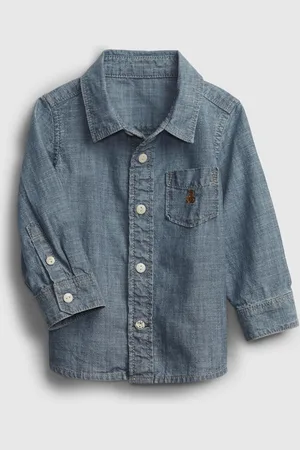 GAP Baby košile chambray shirt - Kluci