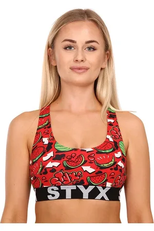 STYX Dámská podprsenka sport art melouny