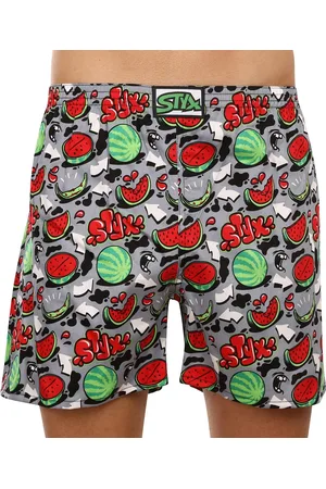 STYX Pánské trenky na spaní melouny