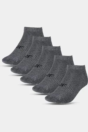 4F Chlapecké ponožky - šedé