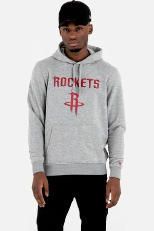 New Era Pánská mikina s kapucí NBA Remaining Teams Houston Rockets Light Grey, XL