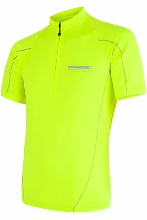 Sensor Pánský dres Cyklo Entry Neon Yellow