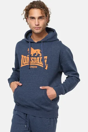 Lonsdale London Pánská mikina s kapucí, běžný střih