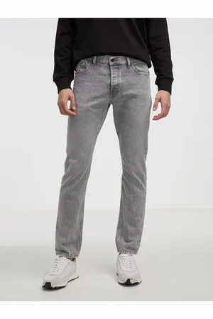 Diesel Šedé pánské skinny fit džíny - Pánské