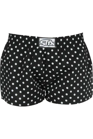 STYX Dětské trenky art klasická guma puntíky