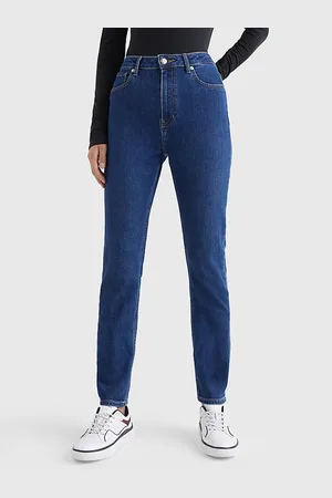 Tommy Hilfiger Tmavě modré dámské slim fit džíny - Dámské
