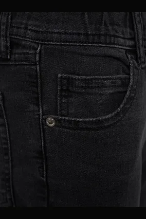 GAP Dětské džíny slim black - Kluci