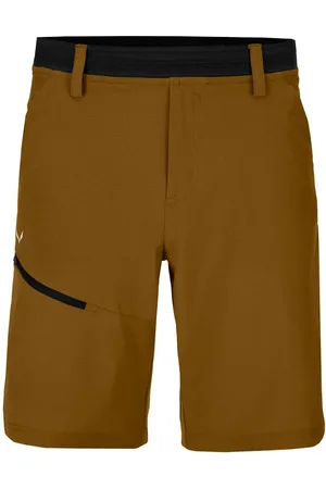 Salewa Pánské kraťasy Puez 3 DST M Shorts Golden Brown M
