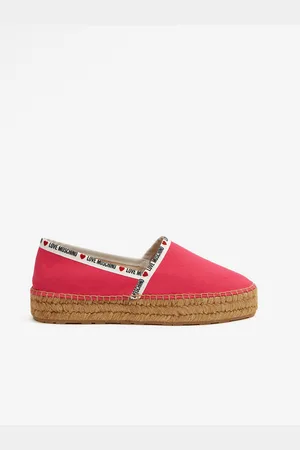 Moschino Růžové dámské espadrilky - Dámské
