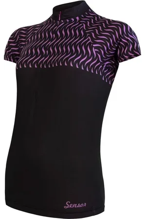 Sensor Dámský cyklistický dres Cyklo Wave Black