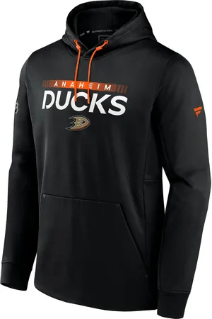 Fanatics Pánská mikina RINK Performance Pullover Hood Anaheim Ducks