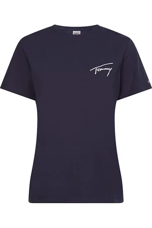 Tommy Hilfiger Tommy Jeans T-Shirt - TJW RLXD TOMMY SIGNATURE SS blue