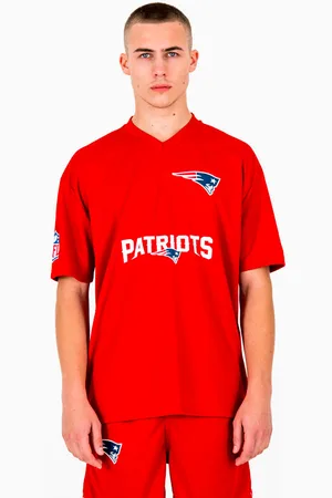 New Era Pánské tričko Wordmark Oversized NFL New England Patriots, M