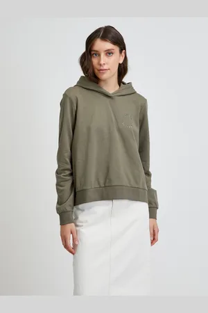 Noisy May Khaki mikina s kapucí Fame