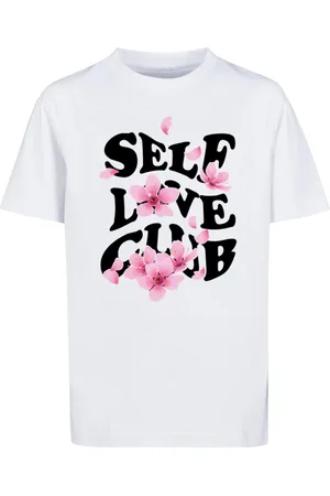 Mister Tee Dětské tričko Self Love Club bílé