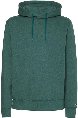 Tommy Hilfiger Tommy Jeans Sweatshirt - TJM STRAIGHT LOGO HOODIE green