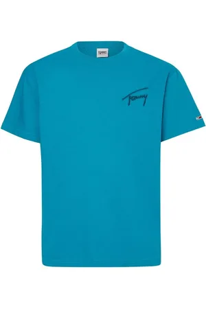 Tommy Hilfiger Tommy Jeans T-Shirt - TJM TOMMY SIGNATURE TEE blue