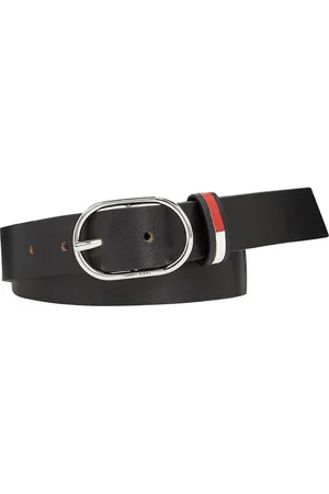 Tommy Hilfiger Tommy Jeans Belt - TJW OVAL 3.0 BELT black