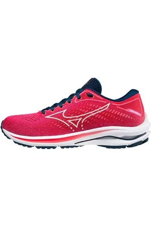 Mizuno Dámské běžecké boty Wave Rider 25 / Phlox Pink / White / Gibraltor Sea