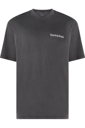 Tommy Hilfiger Tommy Jeans T-Shirt - TJM SKATER SERIF BAC black