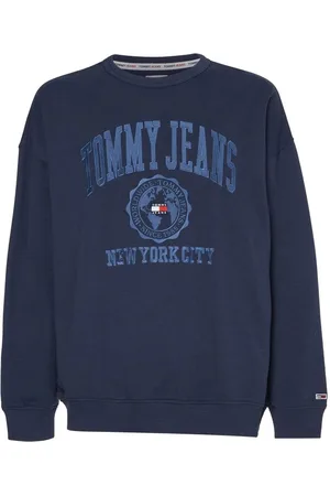 Tommy Hilfiger Tommy Jeans Sweatshirt - TJM REVERSE SLUB CREW blue
