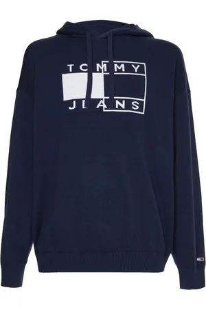 Tommy Hilfiger Tommy Jeans Sweatshirt - TJM TWISTED FLAG SWEATER blue