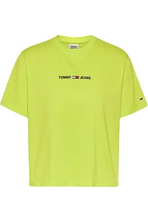 Tommy Hilfiger Tommy Jeans T-Shirt - TJW LINEAR LOGO TEE yellow