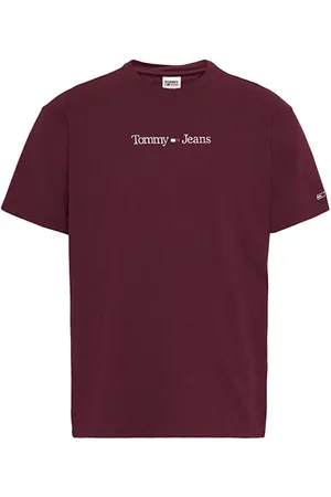 Tommy Hilfiger Tommy Jeans T-shirt - TJM CLASSIC LINEAR L red