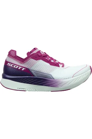Scott Dámské běžecké boty Speed Carbon RC White/Carmine Pink