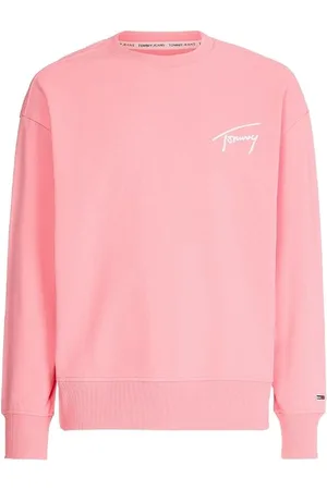 Tommy Hilfiger Tommy Jeans Sweatshirt - TJM TOMMY SIGNATURE CREW pink