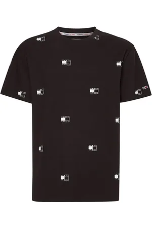 Tommy Hilfiger Tommy Jeans T-Shirt - TJM TWISTED FLAG CRITTER TEE black