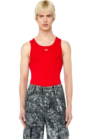 Diesel Tank top - T-LIFTY-D T-SHIRT red
