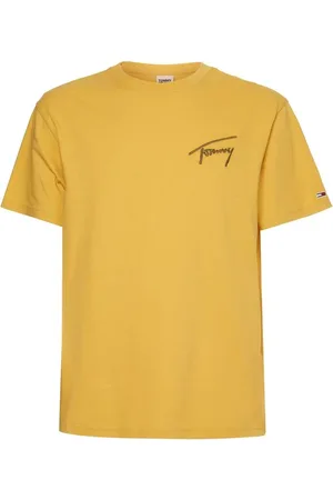 Tommy Hilfiger Tommy Jeans T-Shirt - TJM TOMMY SIGNATURE TEE yellow