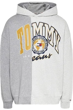 Tommy Hilfiger Tommy Jeans Sweatshirt - TJM ARCHIVE CUT AND SEW HOODIE grey