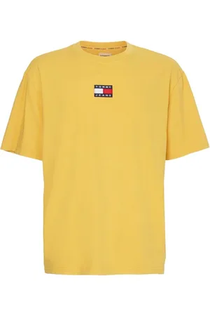 Tommy Hilfiger Tommy Jeans T-shirt - TJM WASHED BADGE TEE yellow