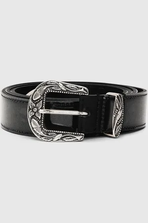 Diesel 9011 S.P.A.,BREGANZE Belt - BSTICF black