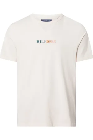 Tommy Hilfiger T-shirt - CONTRAST STITCH TEE beige