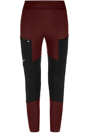 Salewa Dámské kalhoty Puez Dry Resp W Cargo Tights Syrah 38