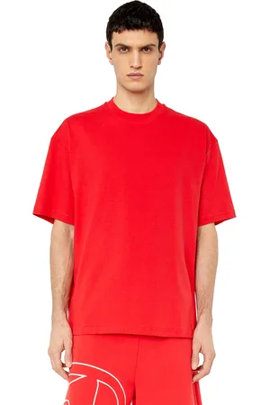 Diesel T-shirt - T-BOGGY-MEGOVAL T-SHIRT red