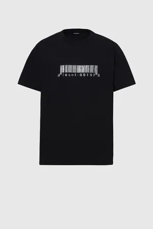 Diesel T-shirt - T-JUSTSLITSX85 T-shirt black