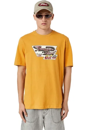 Diesel T-shirt - T-JUST-C15 T-SHIRT orange