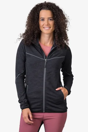 Cubus Černá dámská mikina na zip s kapucí Dagnys Hoody
