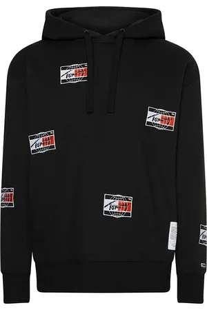 Tommy Hilfiger Tommy Jeans Sweatshirt - TJM TIMELESS DISTORTION HOODIE black