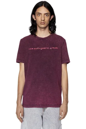 Diesel T-shirt - T-DIEGOR-E5 T-SHIRT purple