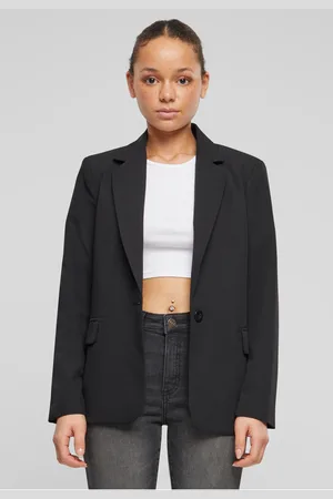 Urban classics Dámský Basic Blazer černý